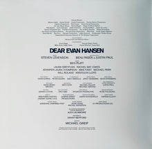 Load image into Gallery viewer, Benj Pasek, Justin Paul (5) : Dear Evan Hansen: Original Broadway Cast Recording (2xLP, Album)