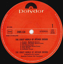 Load image into Gallery viewer, The Crazy World Of Arthur Brown : The Crazy World Of Arthur Brown (LP, Album, RE)