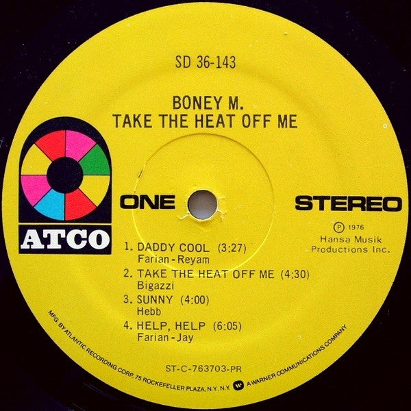 Boney M. - Take The Heat Off Meアナログレコード A1+jFfqKh9L._UF1000,1000_QL80_.jpg