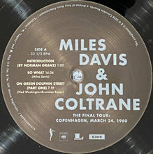 Load image into Gallery viewer, Miles Davis & John Coltrane : The Final Tour: Copenhagen, March 24, 1960 (LP, Album, RE)