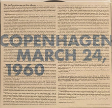 Load image into Gallery viewer, Miles Davis & John Coltrane : The Final Tour: Copenhagen, March 24, 1960 (LP, Album, RE)