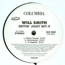 Load image into Gallery viewer, Will Smith : Gettin' Jiggy Wit It / Just Cruisin' (12", Promo)