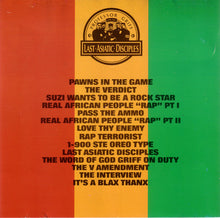 Load image into Gallery viewer, Professor Griff And The Last Asiatic Disciples : Pawns In The Game (CD, Album)