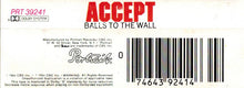 Load image into Gallery viewer, Accept : Balls To The Wall (Cass, Album)
