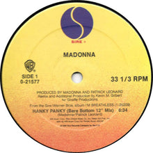 Load image into Gallery viewer, Madonna : Hanky Panky (12", Maxi)