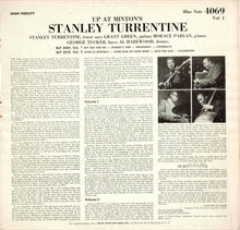 Load image into Gallery viewer, Stanley Turrentine : Up At "Minton's", Vol. 1 (LP, Mono, No )