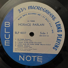 Load image into Gallery viewer, Horace Parlan : Us Three (LP, Album, Mono, No )