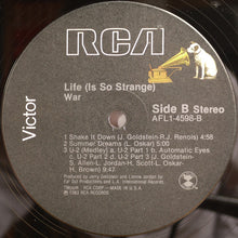 Load image into Gallery viewer, War : Life (Is So Strange) (LP, Album)