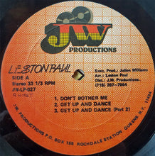 Load image into Gallery viewer, Leston Paul And The New York Connection : Get Up And Dance (LP, Album)