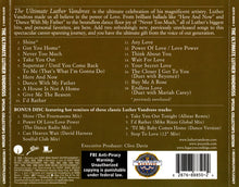 Load image into Gallery viewer, Luther Vandross : The Ultimate Luther Vandross (2xCD, Comp, S/Edition, Spe)