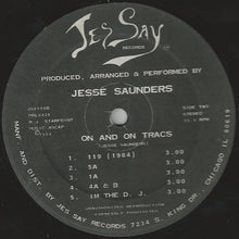 Load image into Gallery viewer, Jesse Saunders : On And On (12", Bla)