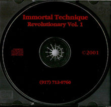 Load image into Gallery viewer, Immortal Technique : Revolutionary Vol. 1 (CD, Album)