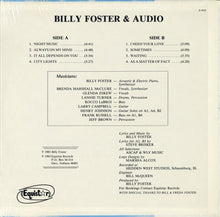 Load image into Gallery viewer, Billy Foster & Audio : Billy Foster & Audio (LP, Album)
