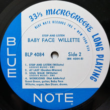 Load image into Gallery viewer, Baby Face Willette* : Stop And Listen (LP, Album, Mono)