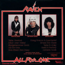 Load image into Gallery viewer, Raven (6) : All For One (LP, Album)