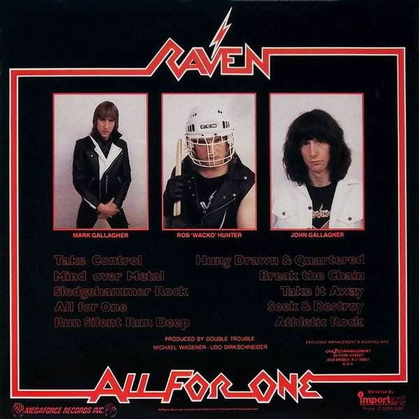 Buy Raven : All For One (LP, Album) for a great price at Miyagi