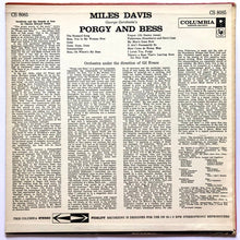 Load image into Gallery viewer, Miles Davis : Porgy And Bess (LP, Album, Pit)