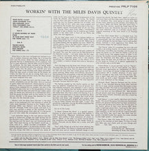 Load image into Gallery viewer, The Miles Davis Quintet : Workin' With The Miles Davis Quintet (LP, Album, Mono, Dee)