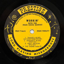 Load image into Gallery viewer, The Miles Davis Quintet : Workin' With The Miles Davis Quintet (LP, Album, Mono, Dee)