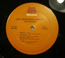 Load image into Gallery viewer, Joe Henderson Sextet : The Kicker (LP, Album, RE, RM)