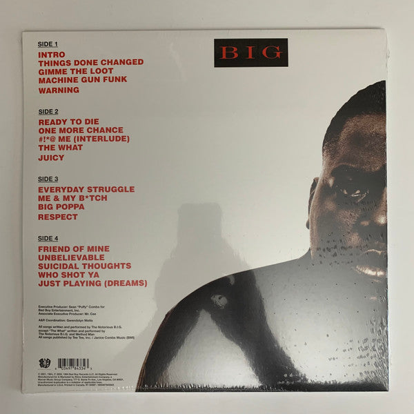 Notorious B.I.G. - Ready To Die (2xLP, Album, RE, RP) Notorious B.I.G. - Ready To Die (2xLP, Album, RE, RP)