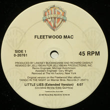 Load image into Gallery viewer, Fleetwood Mac : Little Lies (12", Maxi, All)