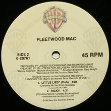 Load image into Gallery viewer, Fleetwood Mac : Little Lies (12", Maxi, All)