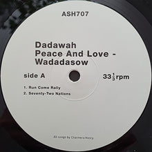 Load image into Gallery viewer, Dadawah : Peace And Love - Wadadasow (LP, Album, RE)