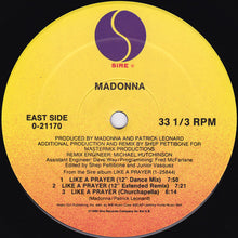 Load image into Gallery viewer, Madonna : Like A Prayer (12", Maxi)