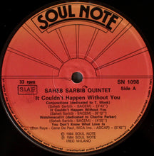 Load image into Gallery viewer, Saheb Sarbib Quintet : It Couldn't Happen Without You (LP, Album)