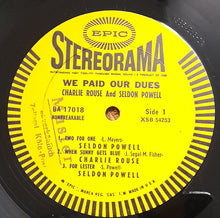 Load image into Gallery viewer, Charlie Rouse / Seldon Powell : We Paid Our Dues! (LP, XSB)