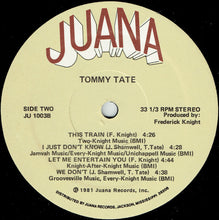 Load image into Gallery viewer, Tommy Tate : Tommy Tate (LP, Album)