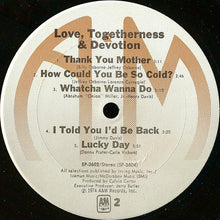 Load image into Gallery viewer, Love, Togetherness & Devotion* : Love Togetherness & Devotion (LP, Album)