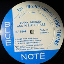 Load image into Gallery viewer, Hank Mobley : Hank Mobley And His All Stars (LP, Album, Mono, W63)