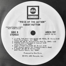 Load image into Gallery viewer, Bobby Hutton : Piece Of The Action (LP, Album, Promo)