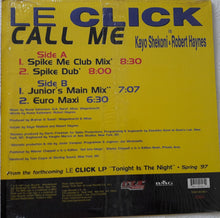 Load image into Gallery viewer, Le Click : Call Me (12", Maxi)