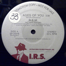 Load image into Gallery viewer, R.E.M. : Ages Of You (12", Promo)