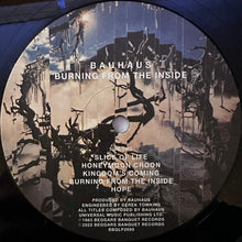 Load image into Gallery viewer, Bauhaus : Burning From The Inside (LP, Album, RE, RM)