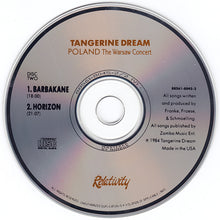 Load image into Gallery viewer, Tangerine Dream : Poland: The Warsaw Concert (2xCD, Album, RE, Bro)