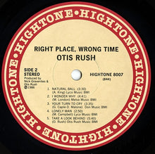 Load image into Gallery viewer, Otis Rush : Right Place, Wrong Time (LP, Album, RE)
