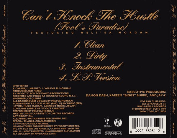 Buy Jaÿ-Z* Featuring Meli'sa Morgan : Can't Knock The Hustle