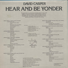 Load image into Gallery viewer, David Casper : Hear And Be Yonder (LP, Album)