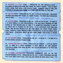 Load image into Gallery viewer, Mr. Lif : Sleepyheads » Unreleased and Hard To Find (CD, Comp)