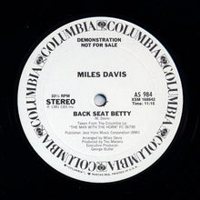 Load image into Gallery viewer, Miles Davis : Shout / The Man With The Horn / Back Seat Betty (12", Promo)