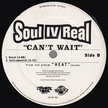 Load image into Gallery viewer, Soul For Real : Can't Wait Remix (12", Promo)