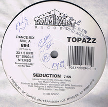 Load image into Gallery viewer, Topazz (2) : Seduction (12", Single, Promo)