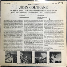 Load image into Gallery viewer, John Coltrane : Blue Train (LP, Album, Mono, RE, ®, )