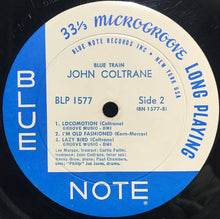 Load image into Gallery viewer, John Coltrane : Blue Train (LP, Album, Mono, RE, ®, )