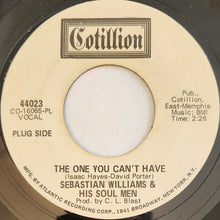 Load image into Gallery viewer, Sebastian Williams & His Soul Men : The One You Can't Have / Shucks (7", Single, Promo, PL )