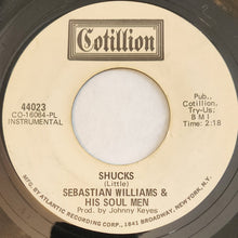 Load image into Gallery viewer, Sebastian Williams & His Soul Men : The One You Can't Have / Shucks (7", Single, Promo, PL )
